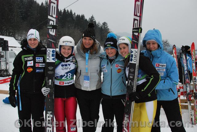 133 Eva Logar, Spela Rogelj, Petra Majdic, Manja Pograjc, Ursa Bogataj