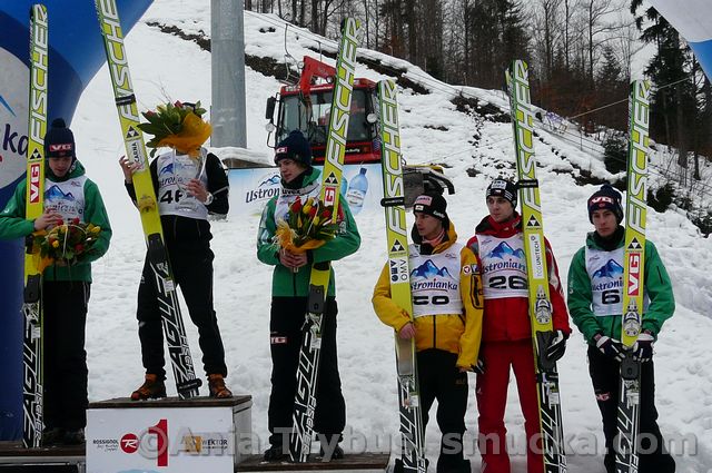 124 Andreas Stjernen, Marco Grigoli, Kenneth Gangnes, Manuel Fettner, Jiri Mazoch, Ole Marius Ingvaldsen