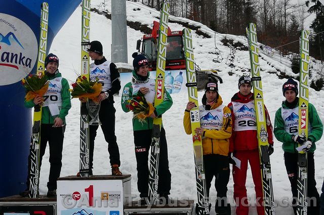 127 Andreas Stjernen, Marco Grigoli, Kenneth Gangnes, Manuel Fettner, Jiri Mazoch, Ole Marius Ingvaldsen