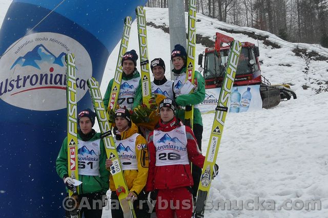 138 Andreas Stjernen, Marco Grigoli, Kenneth Gangnes, Manuel Fettner, Jiri Mazoch, Ole Marius Ingvaldsen