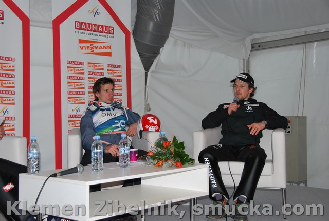 105 Robert Kranjec, Simon Ammann