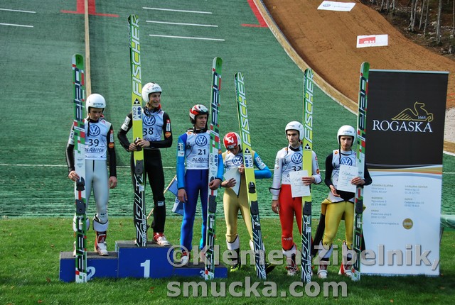 177 Jaka Hvala, Jurij Tepes, Matjaz Pungertar, Robert Kranjec, Robert Kranjec, Matic Benedik