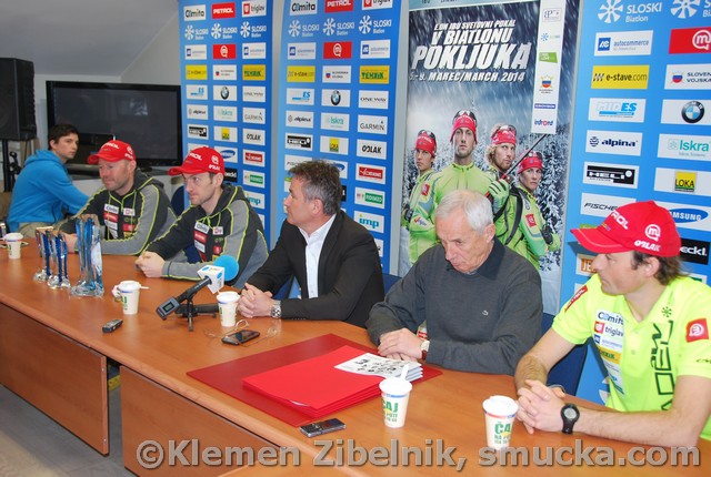 009 Uros Velepec, Jakov Fak, Primoz Ulaga, Peter Zupan, Matej Oblak