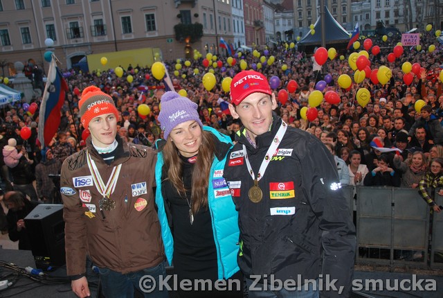 062 Peter Prevc, Tina Maze, Jakov Fak