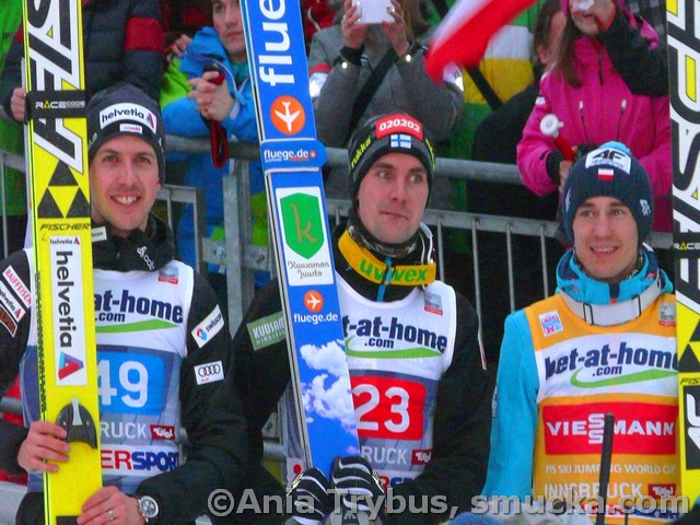 111 Simon Ammann, Anssi Koivuranta, Kamil Stoch