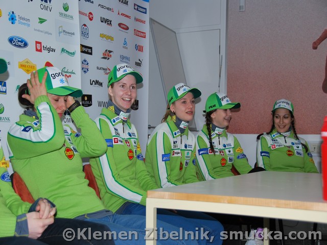 014 Maja Vtic, Katja Pozun, Anja Javorsek, Barbara Klinec, Anja Tepes