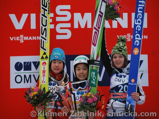 100 Yuki Ito, Sara Takanashi, Julia Clair