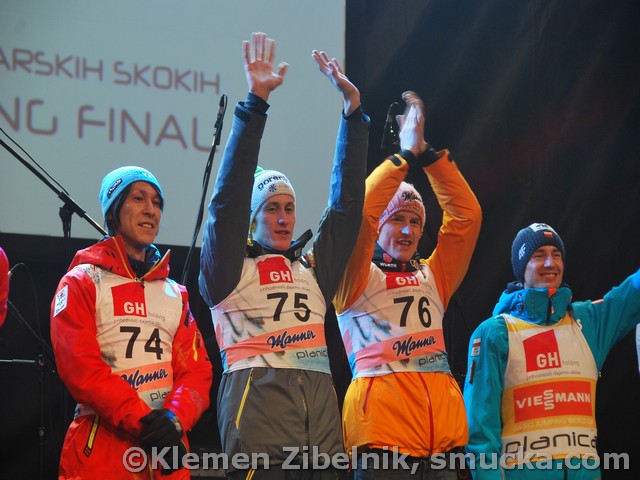 017 Noriaki Kasai, Peter Prevc, Severin Freund, Kamil Stoch