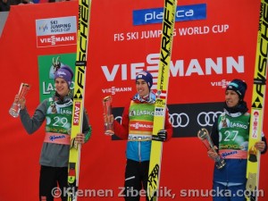 142 Andreas Wellinger, Stefan Kraft, Noriaki Kasai
