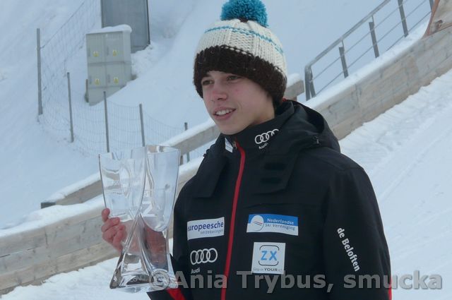 112 Joran De Schepper - nagrada za najmlajsega tekmovalca