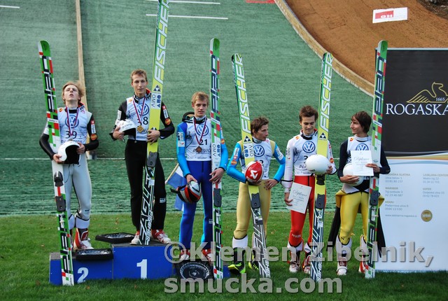179 Jaka Hvala, Jurij Tepes, Matjaz Pungertar, Robert Kranjec, Robert Kranjec, Matic Benedik